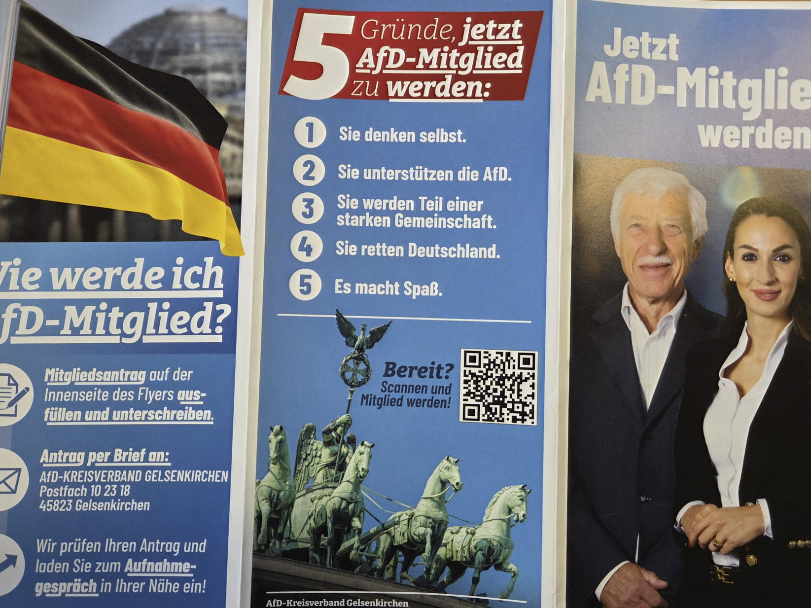 Flyer Mitglieder Werbung